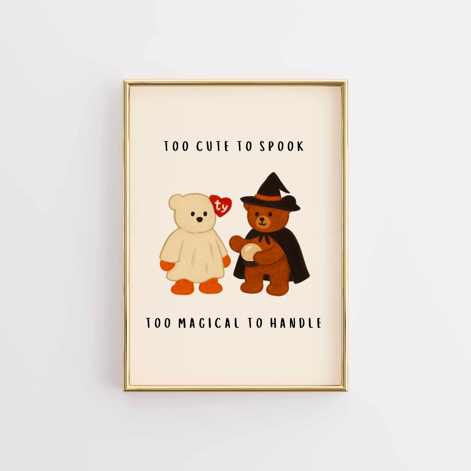 Decorazione murale troppo carina per spaventare: berretto di Halloween