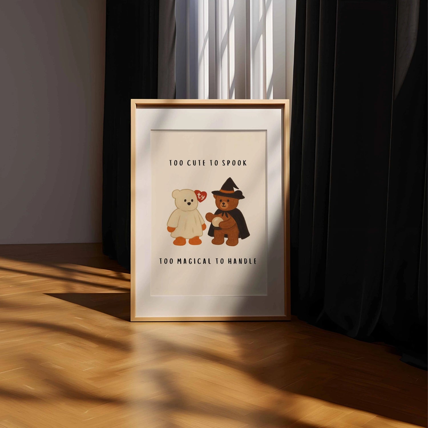 Decorazione murale troppo carina per spaventare: berretto di Halloween