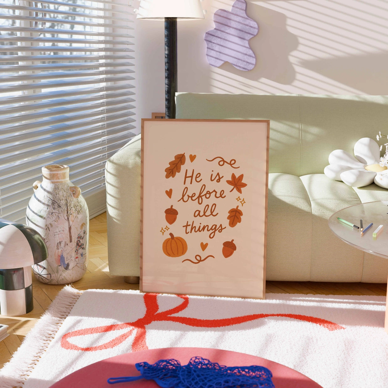 Decorazioni autunnali con le Scritture