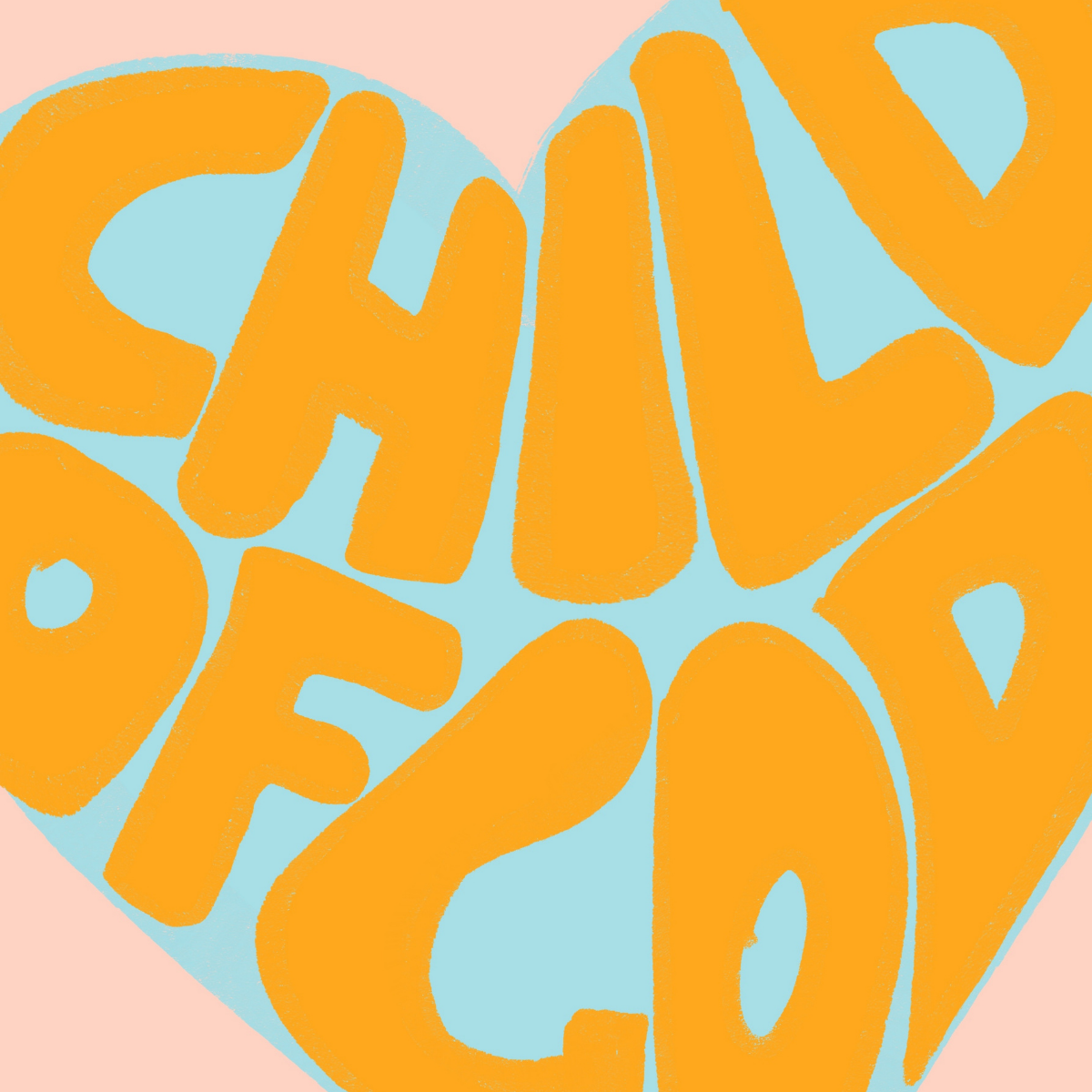 Arte murale "Figlio di Dio" - Stampa cristiana alla moda