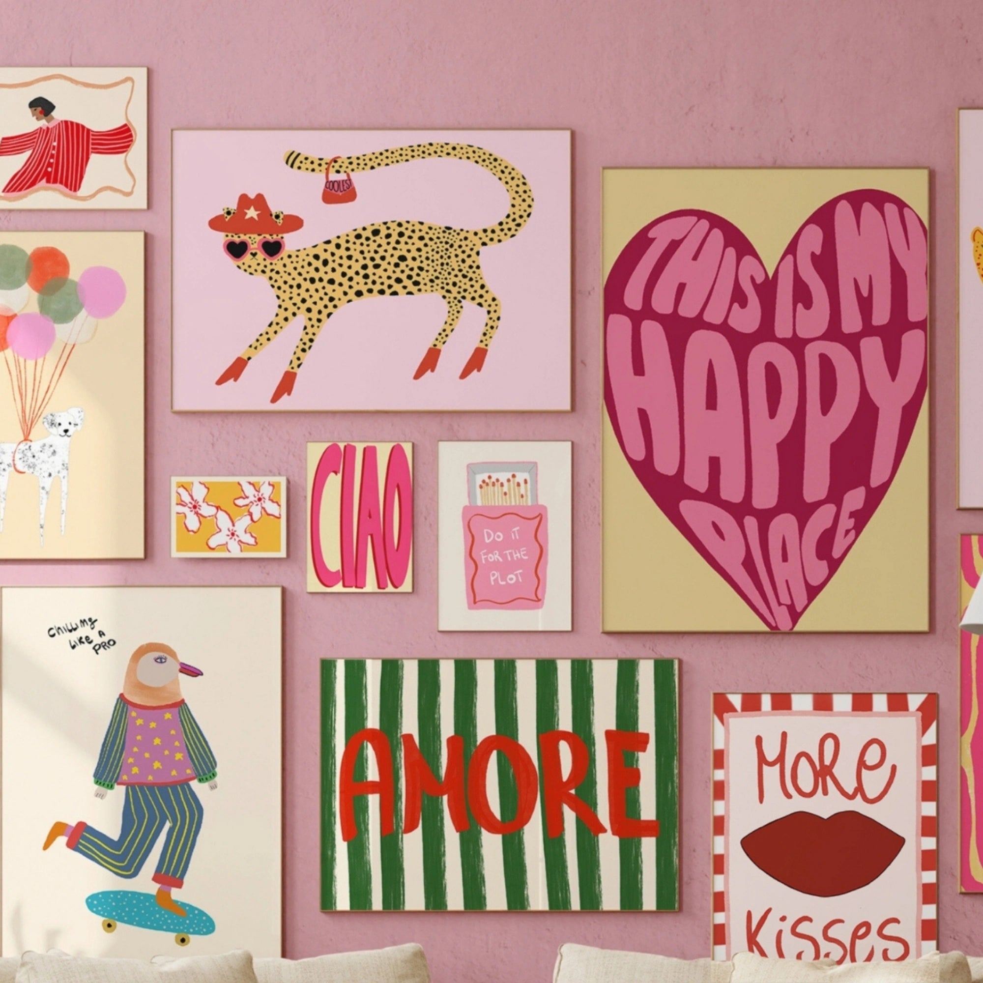 Massimalista fatto a mano, oltre 100 stampe