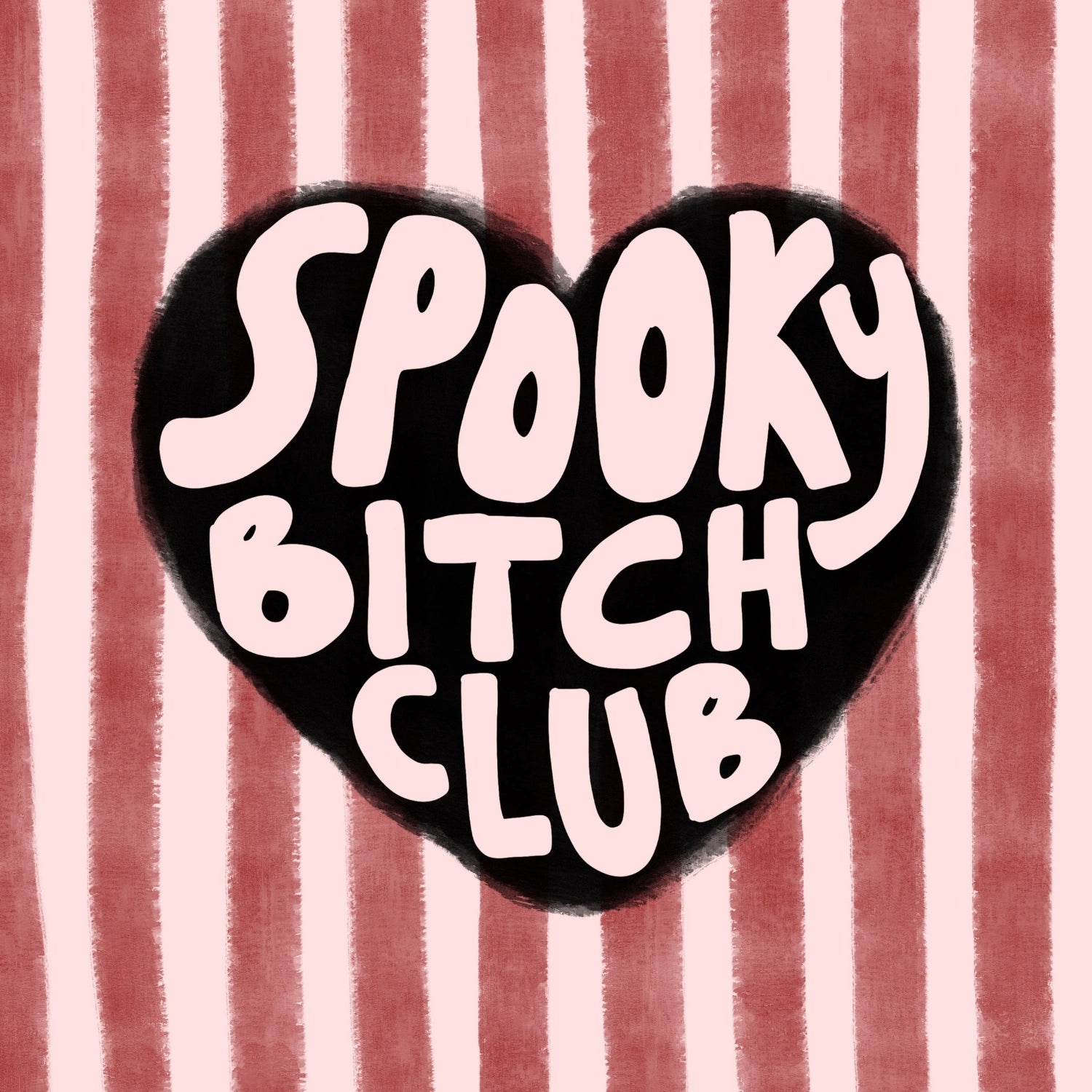 Poster da parete Spooky Bitch Club – Divertente poster di Halloween