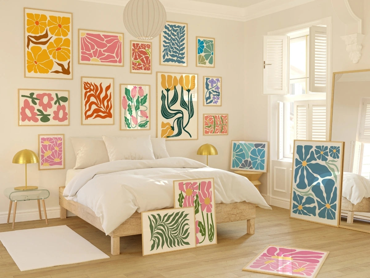 Fiore astratto, oltre 280 stampe