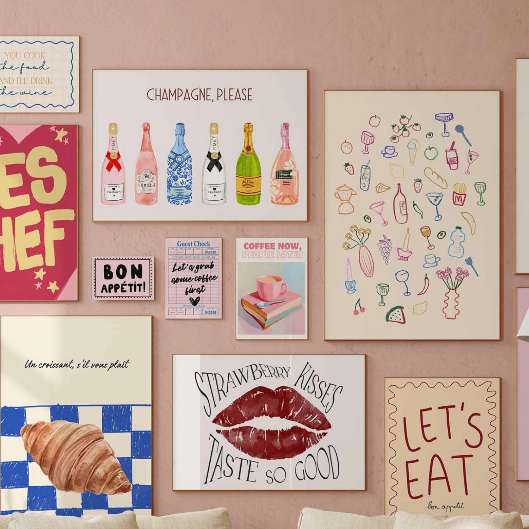 Cucina fatta a mano, oltre 100 stampe