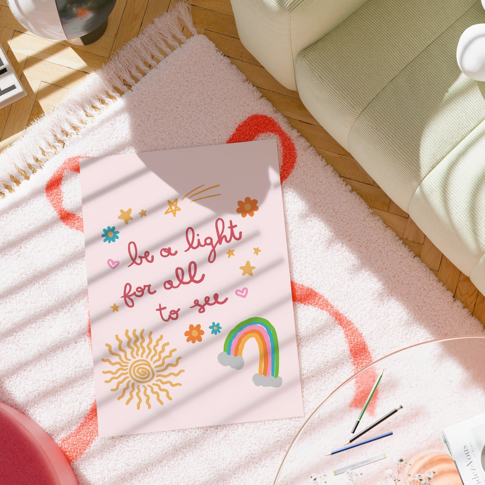 Sii una luce che tutti possano vedere - Decorazioni murali per la cameretta dei bambini cristiani