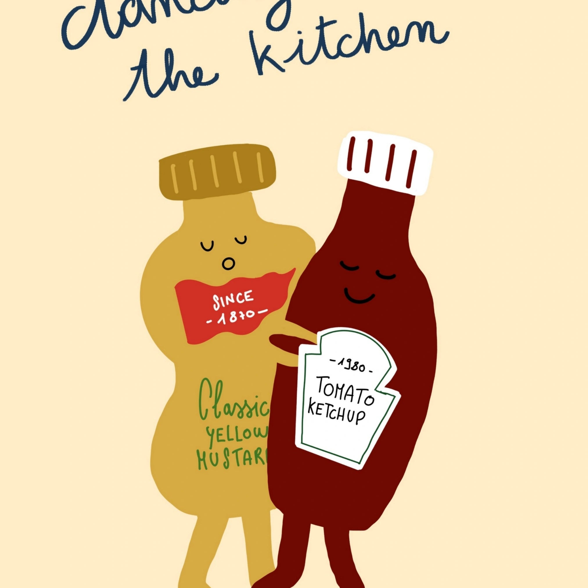 Decorazione murale per la tavola da pranzo italiana – Stampa di pasta, vino e cucina