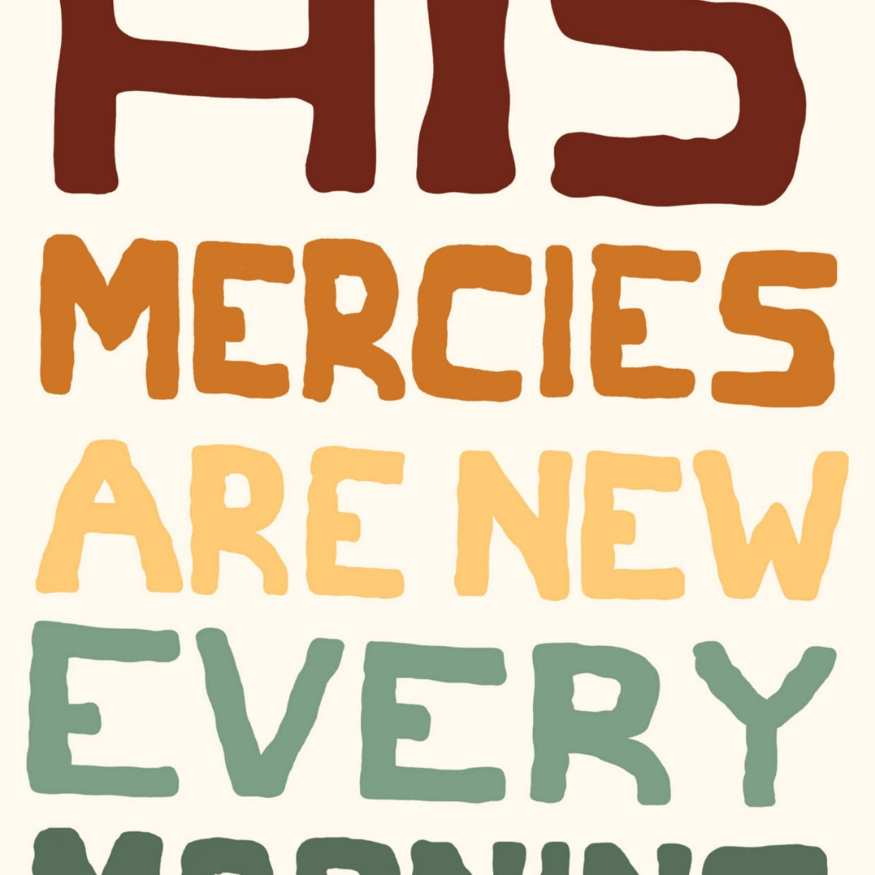 Stampa versetto della Bibbia cristiana