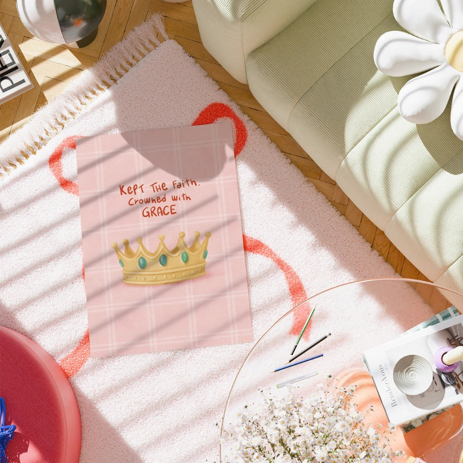 Incoronato di grazia - Stampa murale della fede cristiana