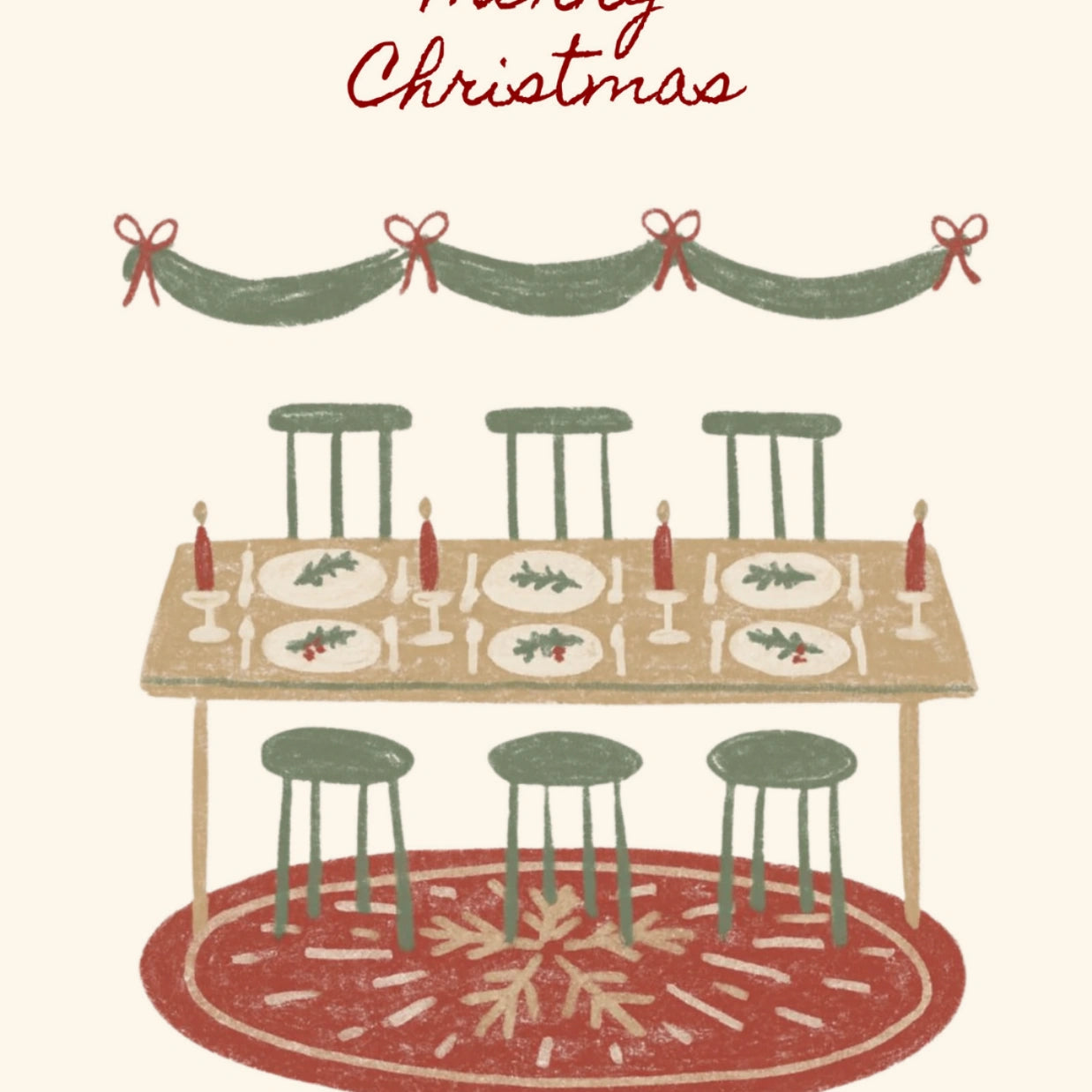 Stampa festiva per le vacanze