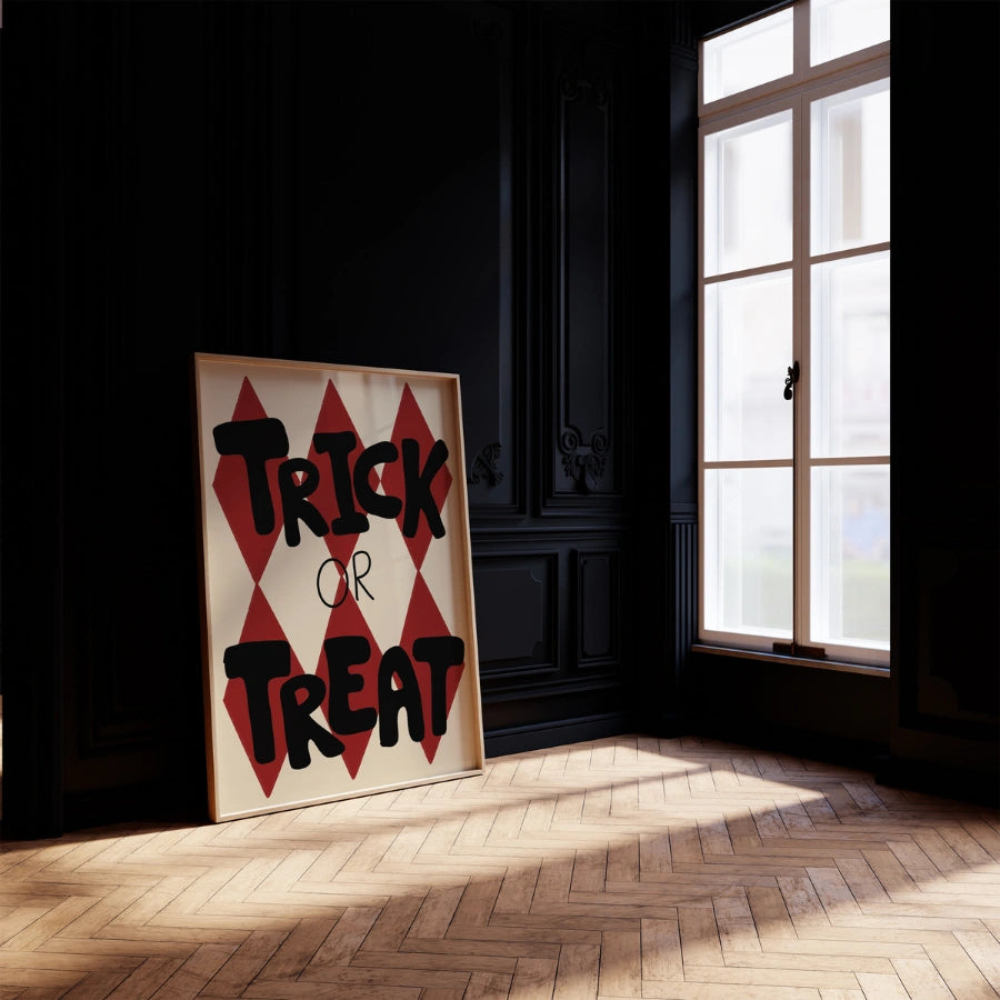 Decorazione murale "Dolcetto o scherzetto" - Decorazioni con stampe di Halloween