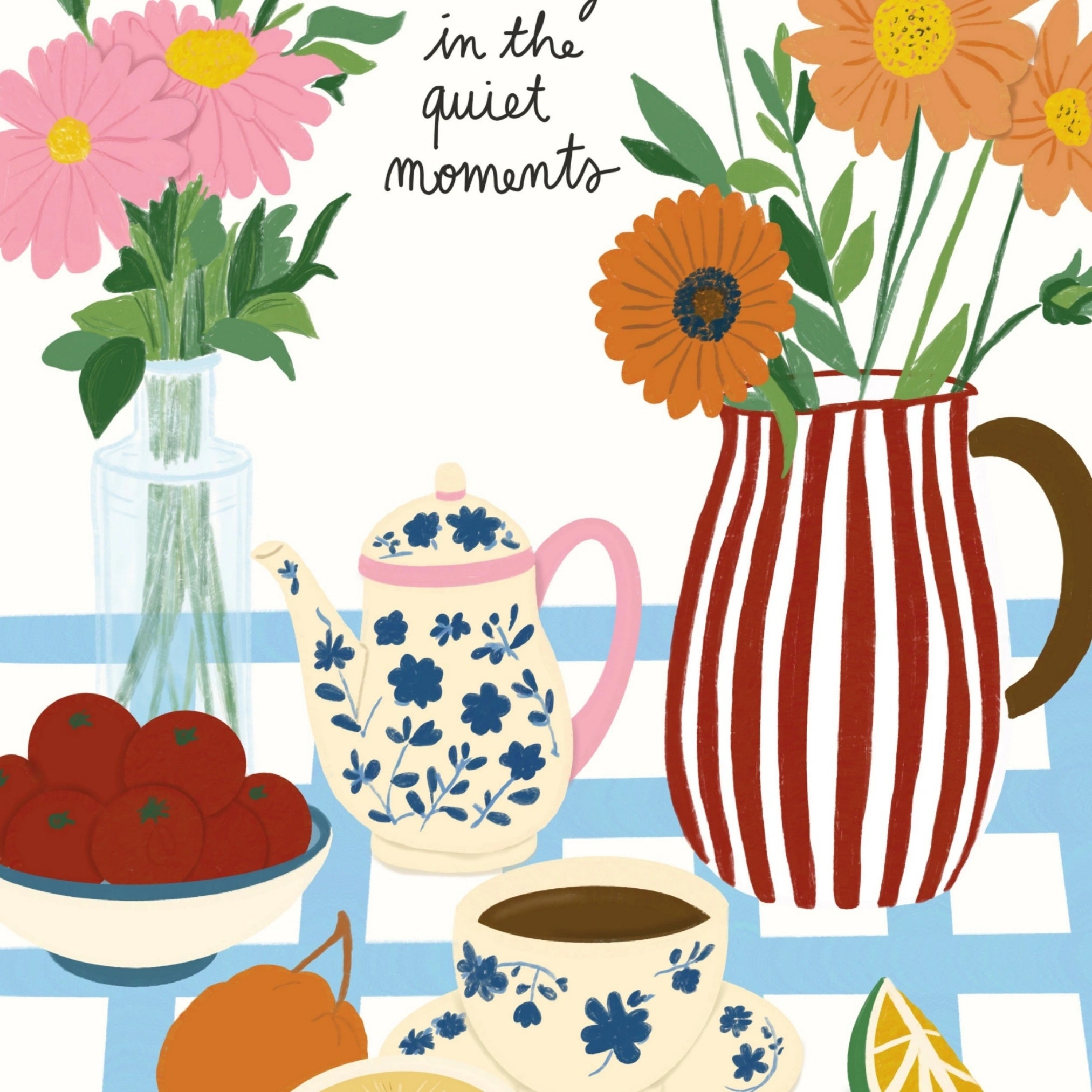 Decorazione murale per la tavola da pranzo italiana – Stampa di pasta, vino e cucina