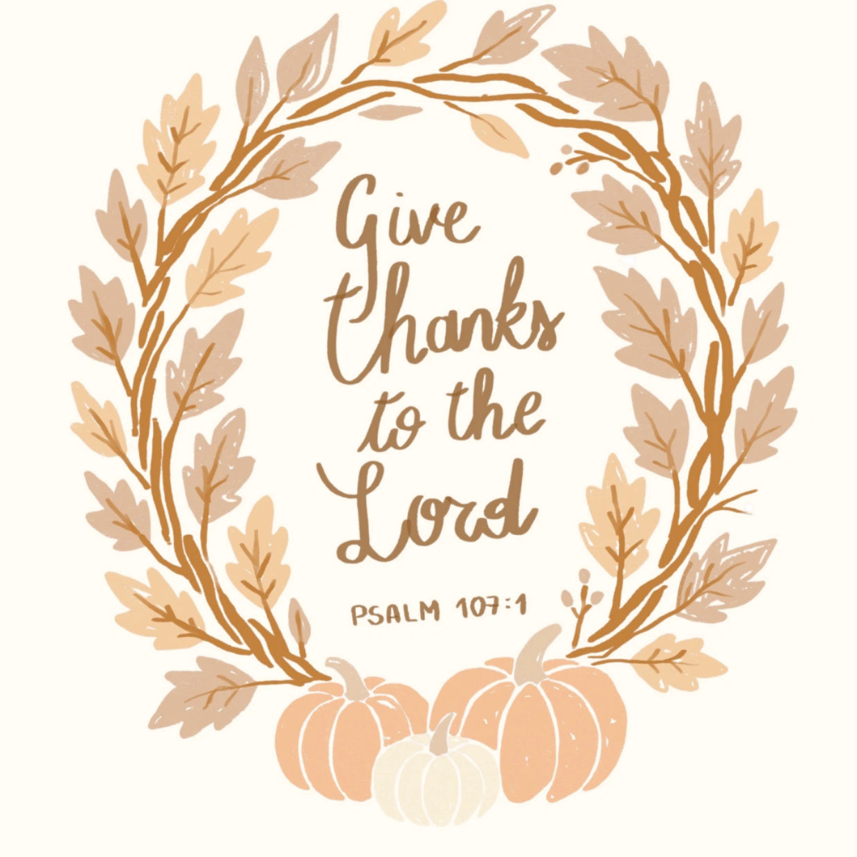 Decorazioni cristiane per il Ringraziamento