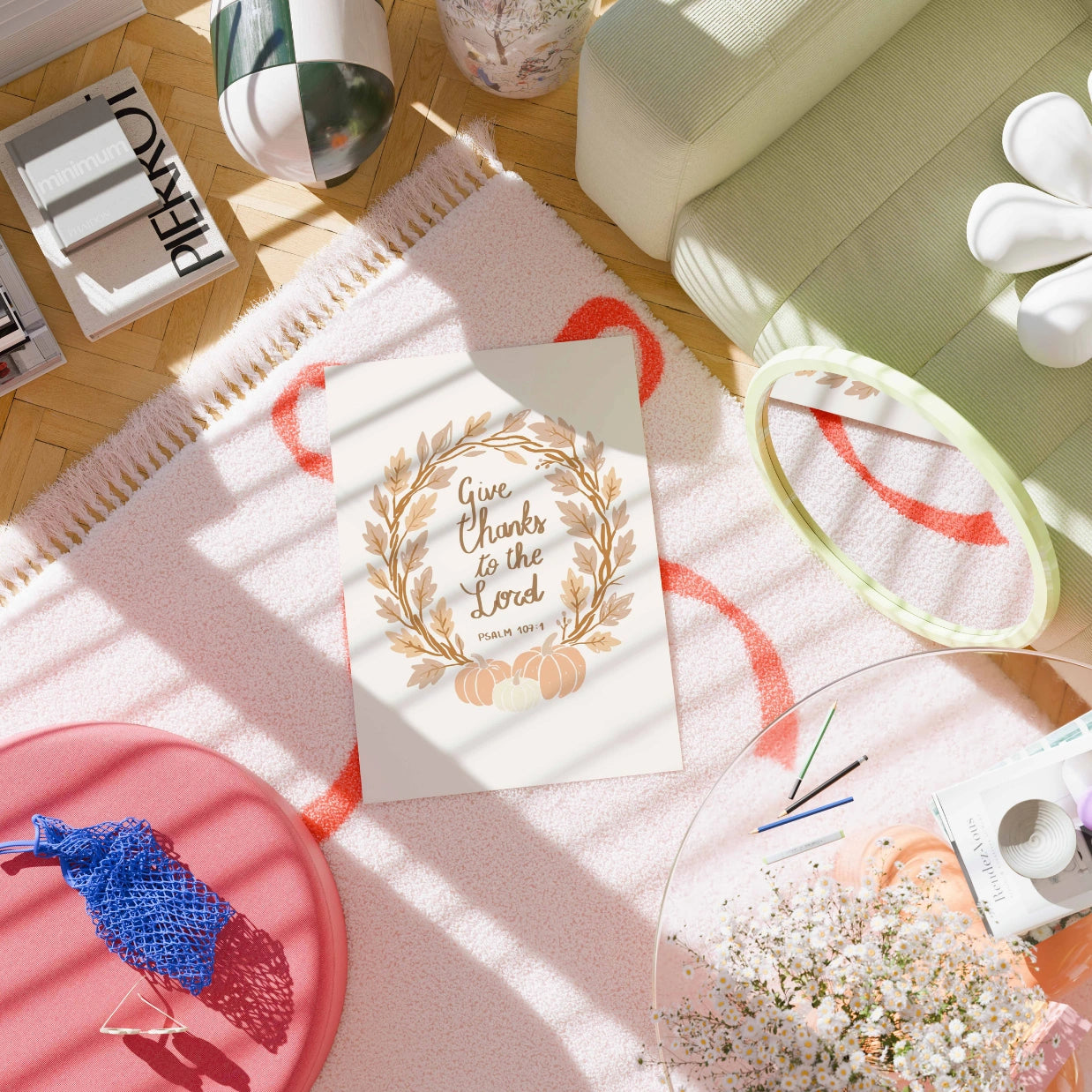 Decorazioni cristiane per il Ringraziamento