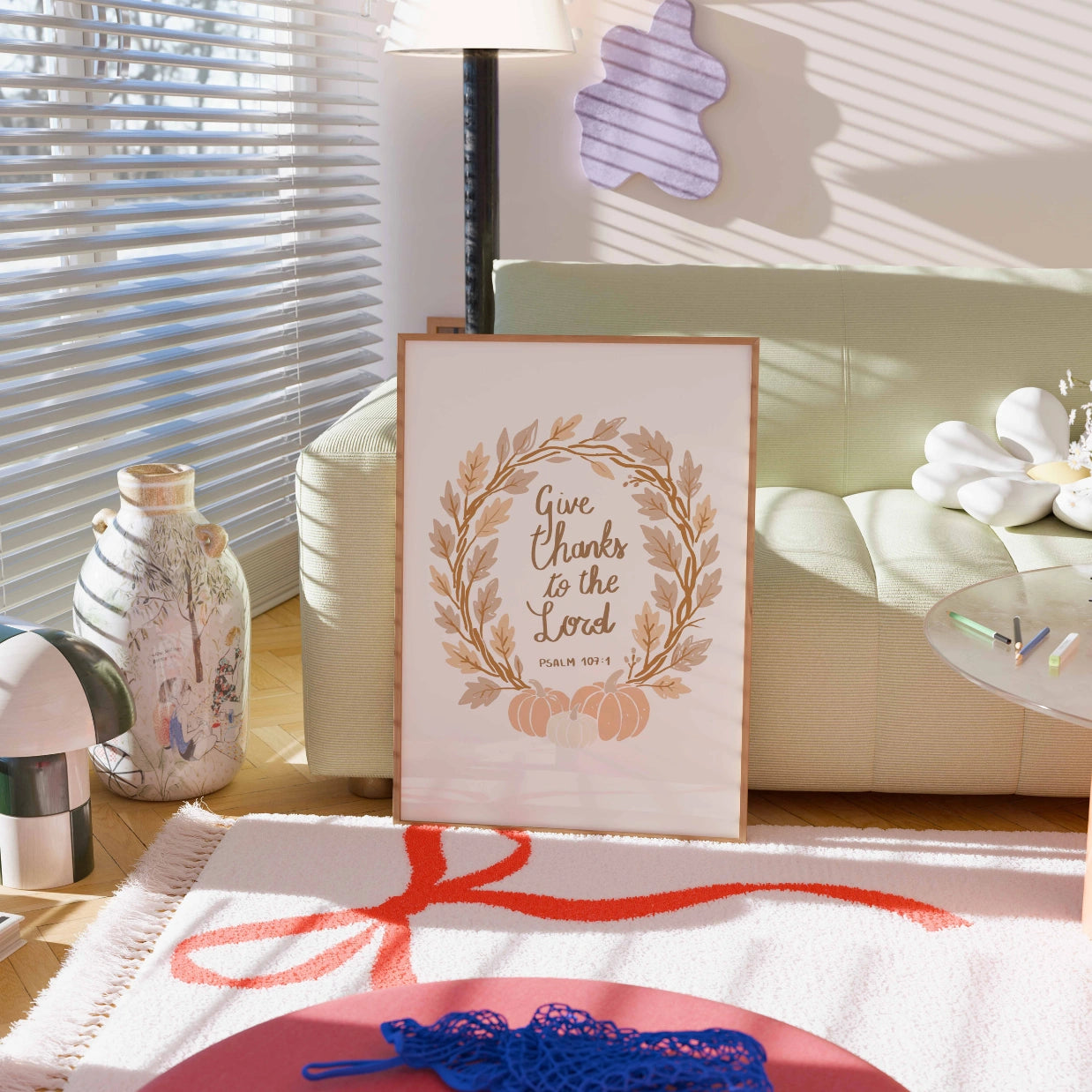 Decorazioni cristiane per il Ringraziamento