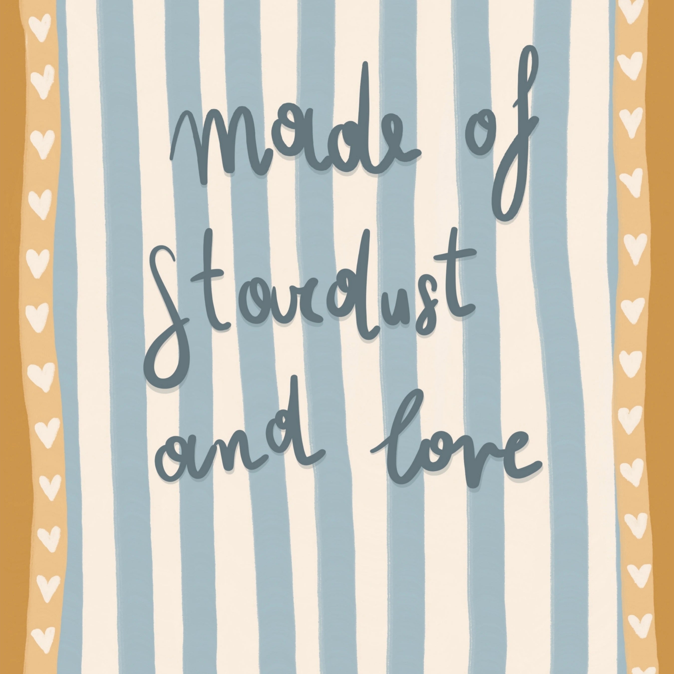 Decorazione murale neutra per la cameretta del bambino