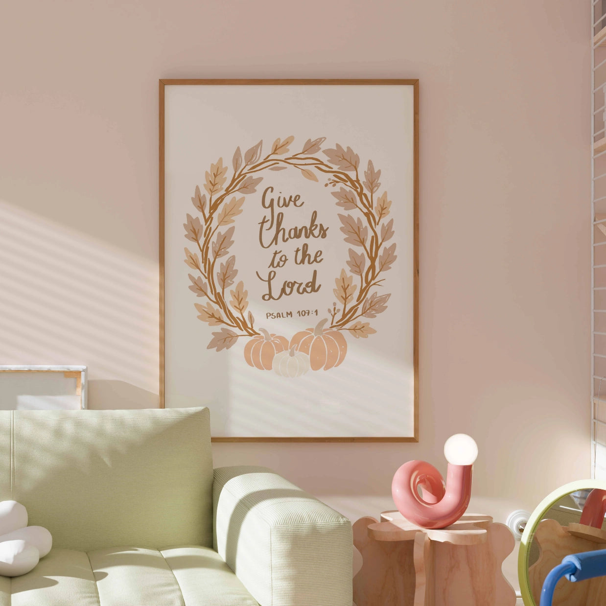 Decorazioni cristiane per il Ringraziamento