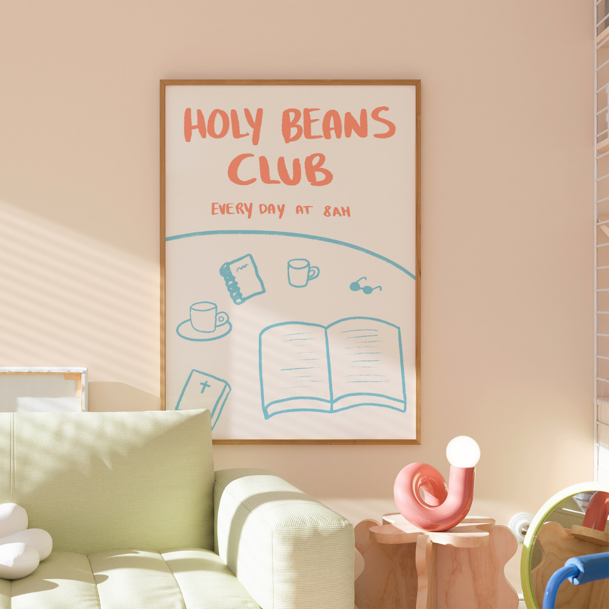 Holy Beans Club – Divertente stampa cristiana sul caffè