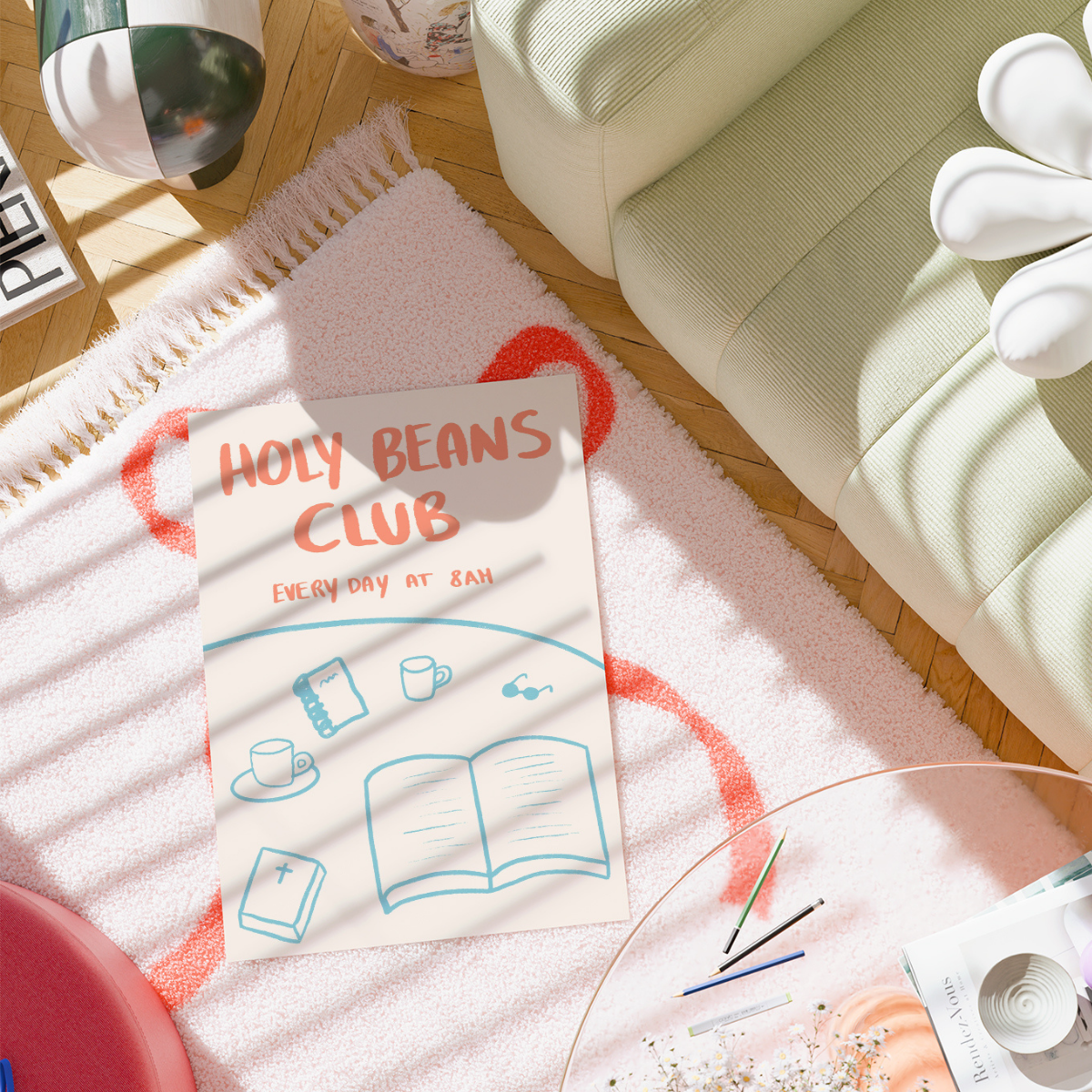 Holy Beans Club – Divertente stampa cristiana sul caffè