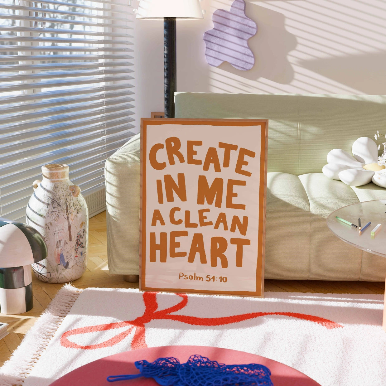 Decorazione con versetti della Bibbia