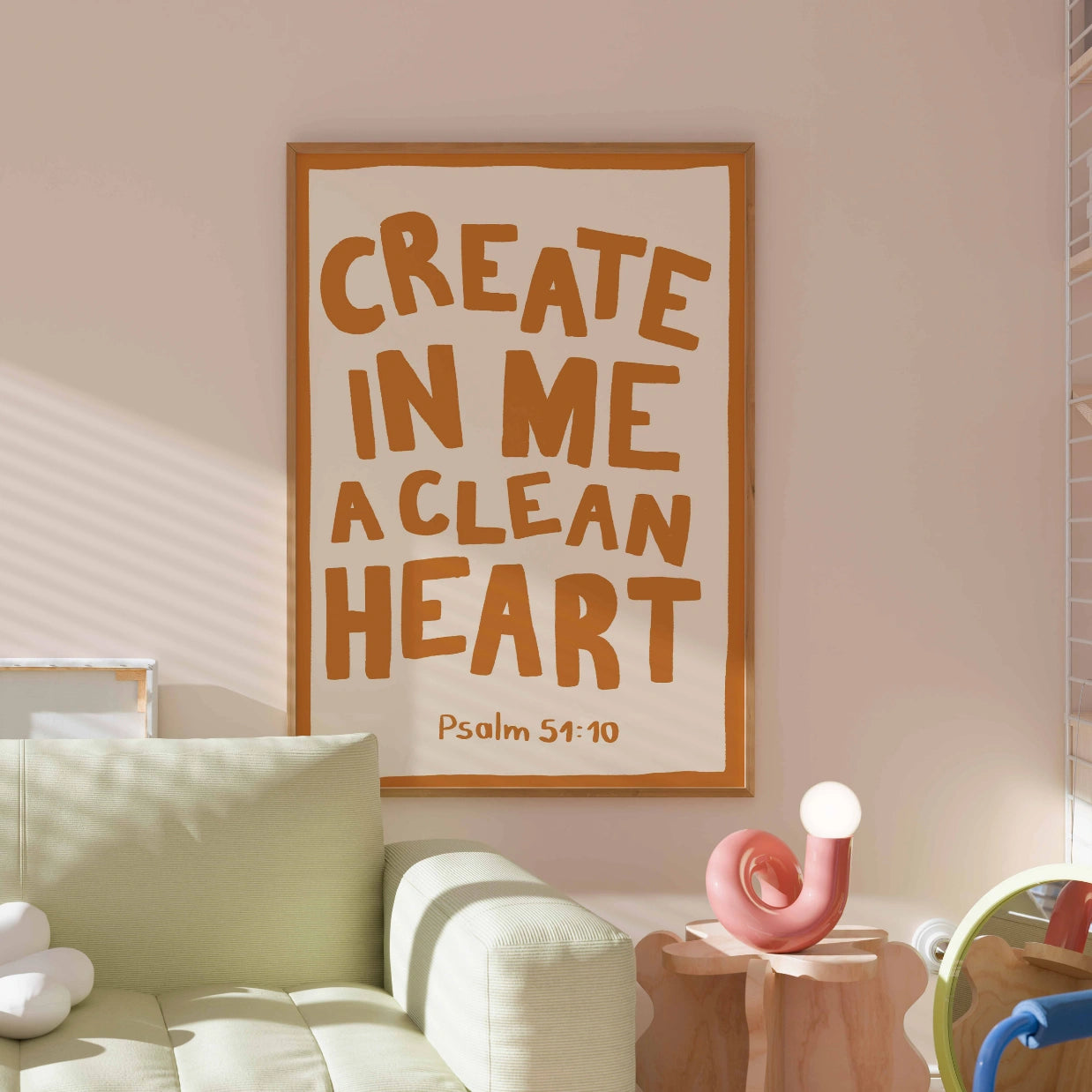 Decorazione con versetti della Bibbia