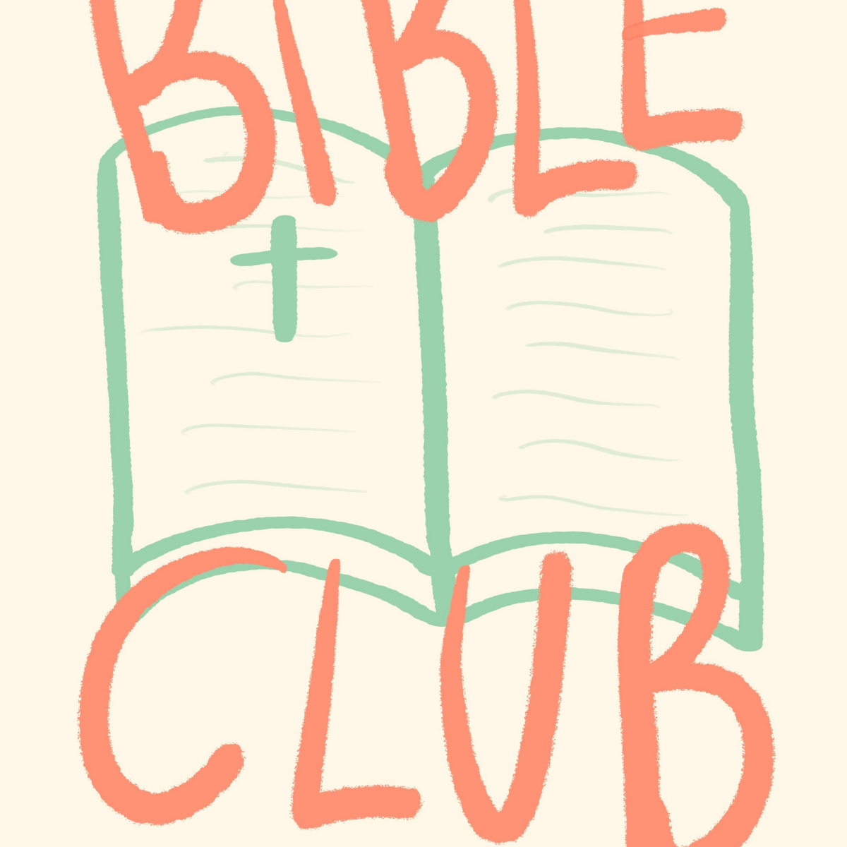Stampa del Bible Club – Graziosa arte murale cristiana