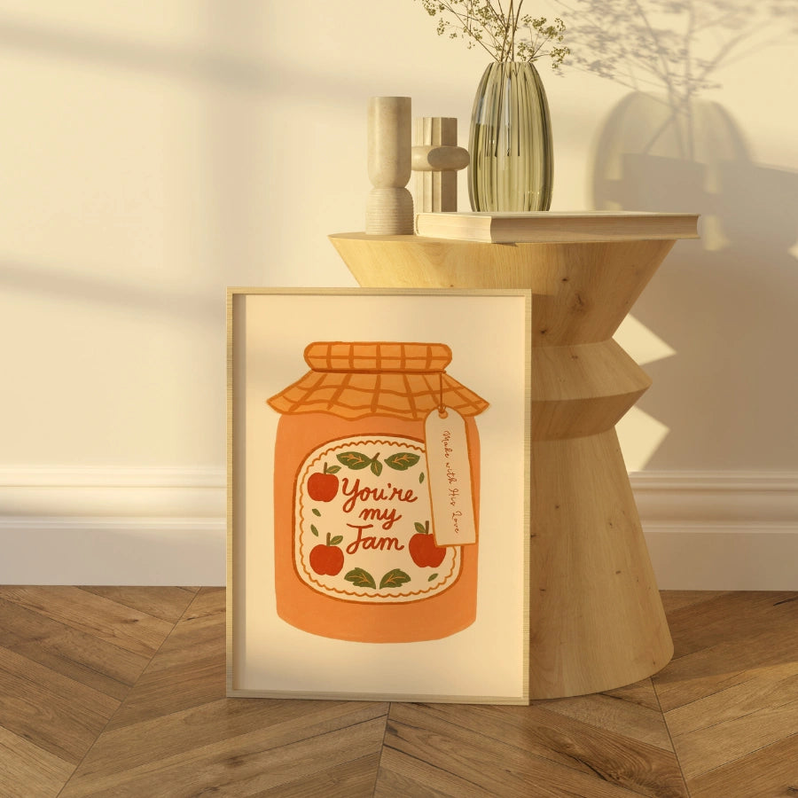 Arte murale "You're My Jam" - Decorazione accogliente per la casa ispirata alla fede