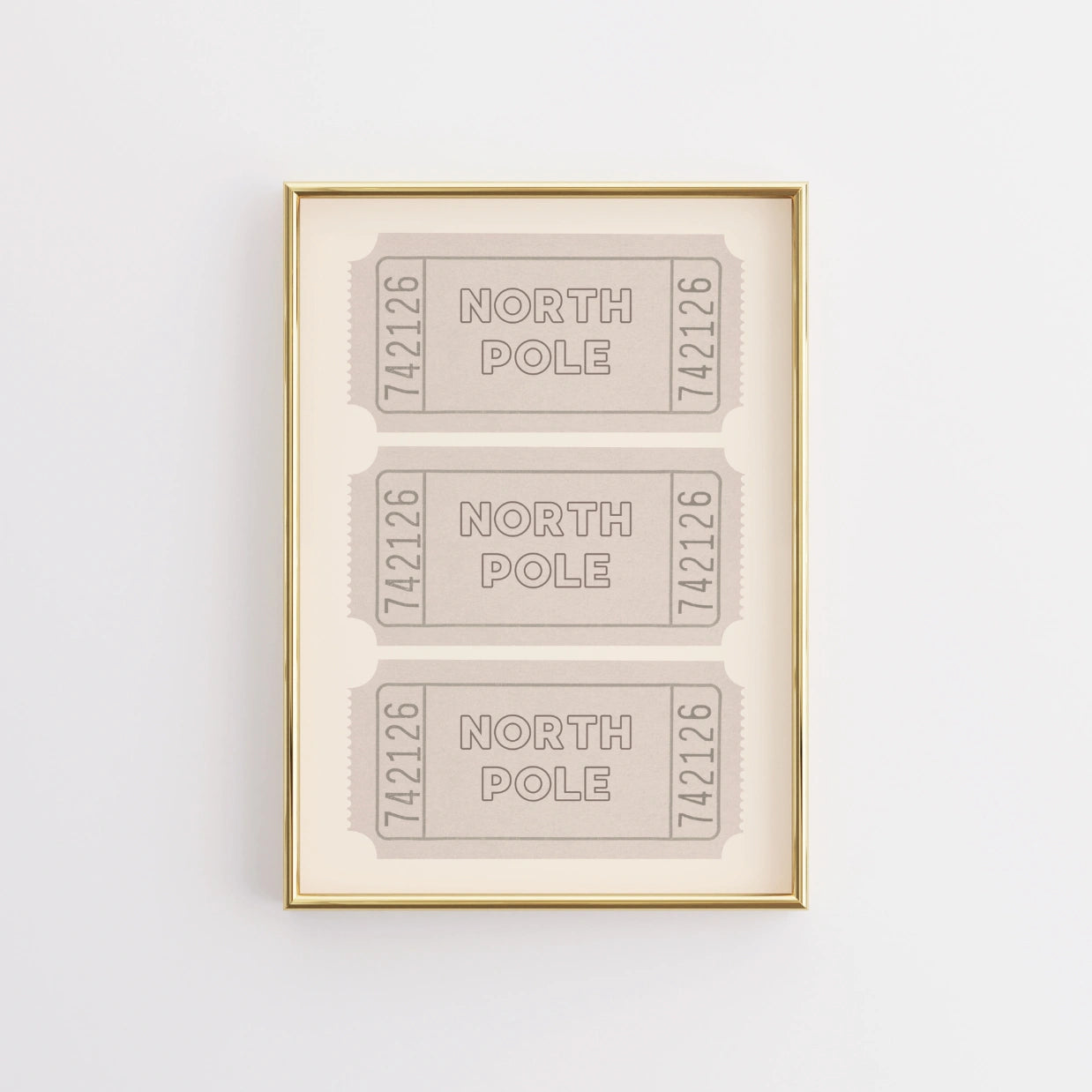 Biglietto d'ingresso al Polo Nord