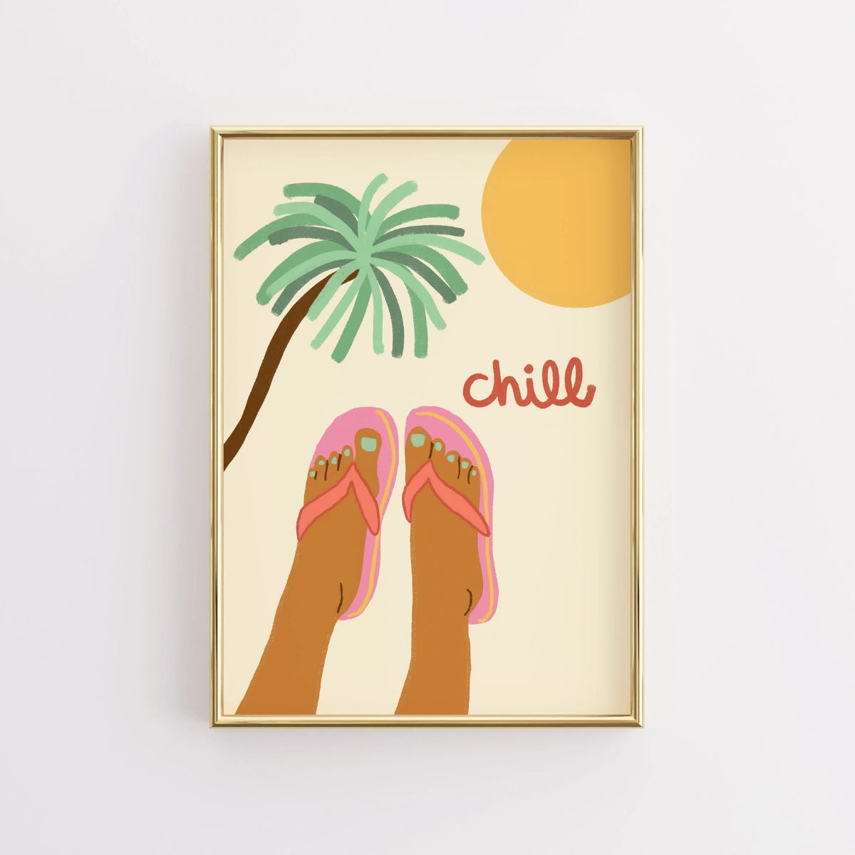 Chill Print – Arte murale per il relax estivo