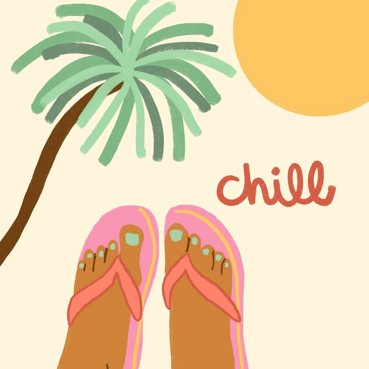Chill Print – Arte murale per il relax estivo