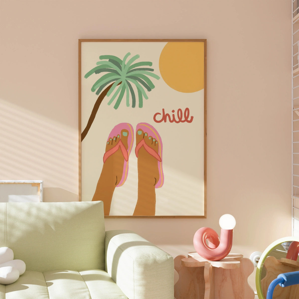 Chill Print – Arte murale per il relax estivo