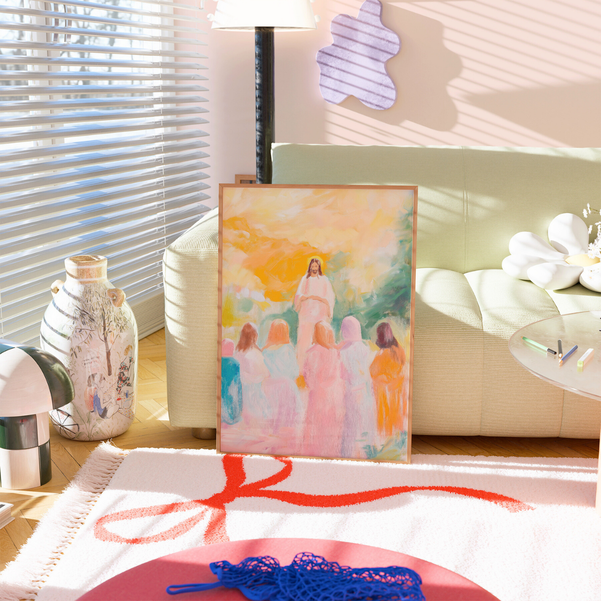 Gesù e le donne – Arte murale cristiana femminile