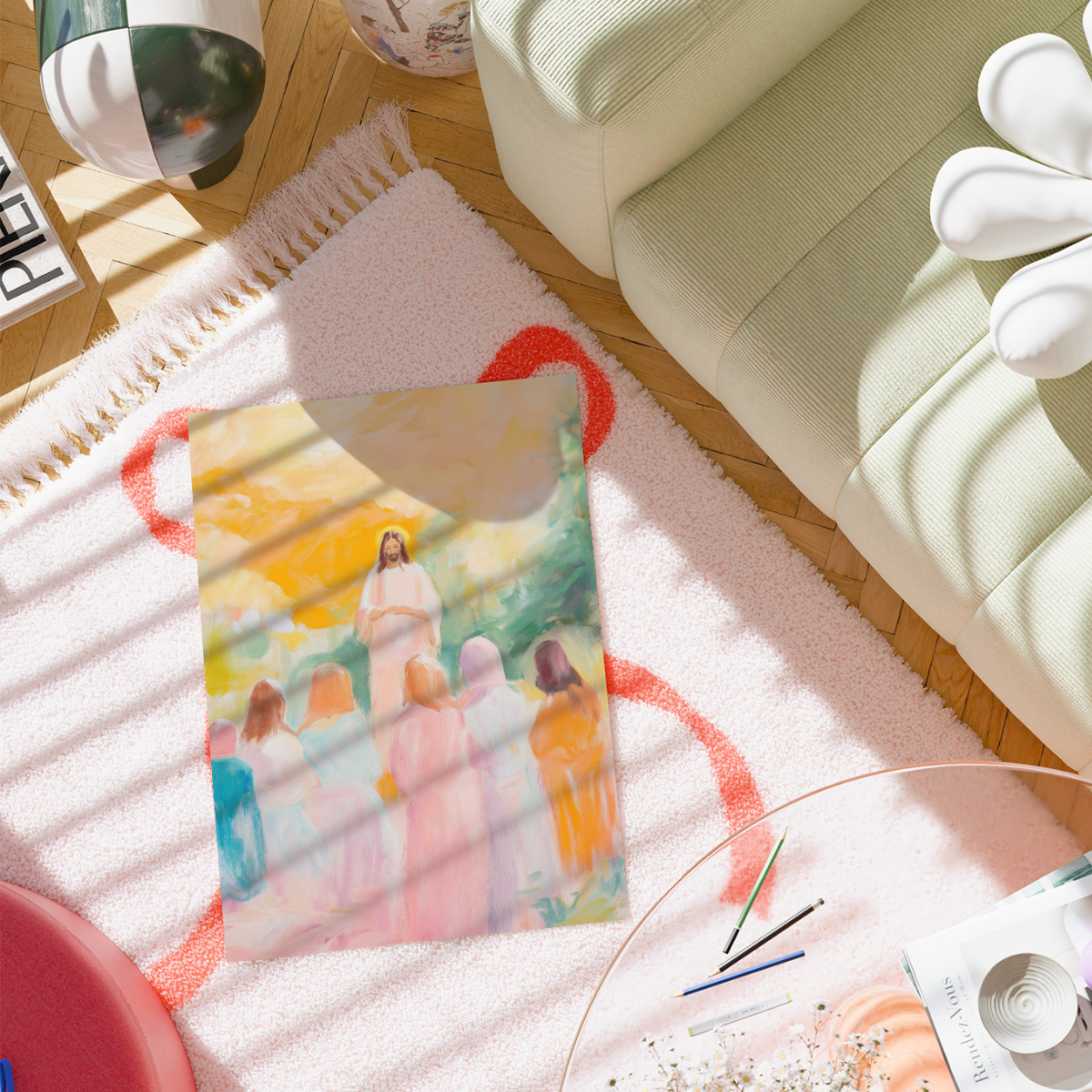 Gesù e le donne – Arte murale cristiana femminile