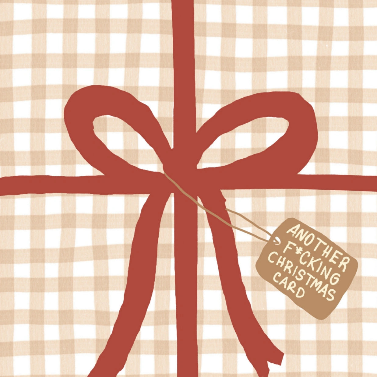 Decorazione murale con regalo di Natale