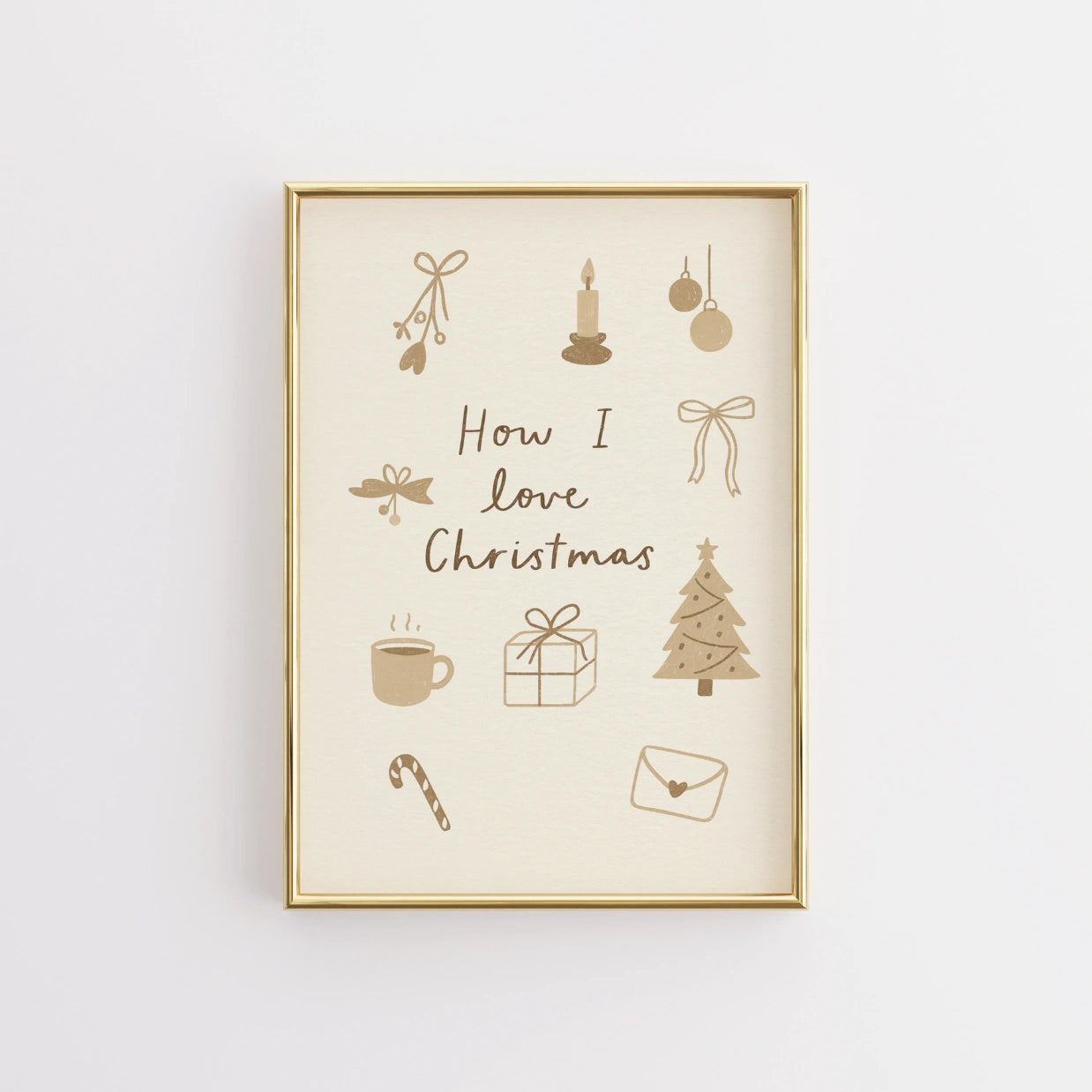 Quanto amo l'arte murale natalizia