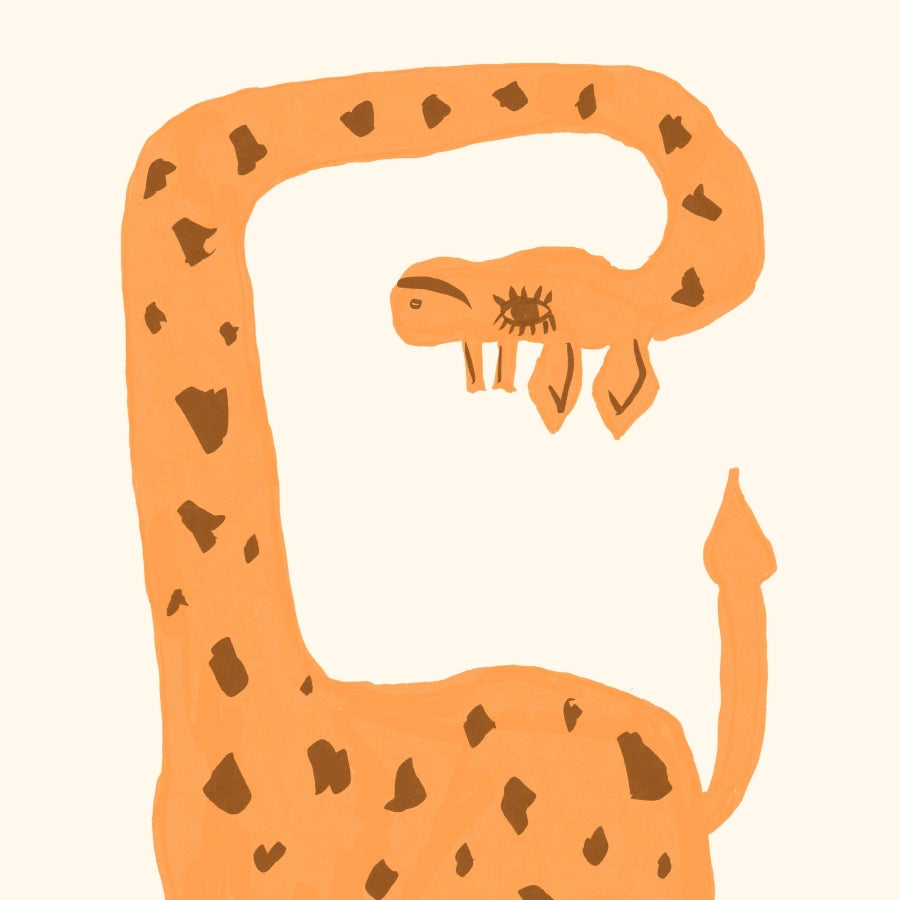 Stampa per cameretta dei bambini con abbraccio di giraffa – Arte murale con dolci animali della giungla