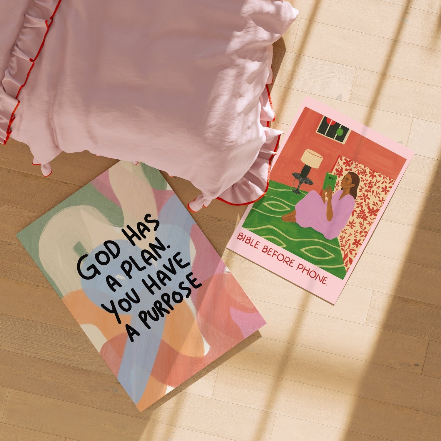 Poster cristiani alla moda