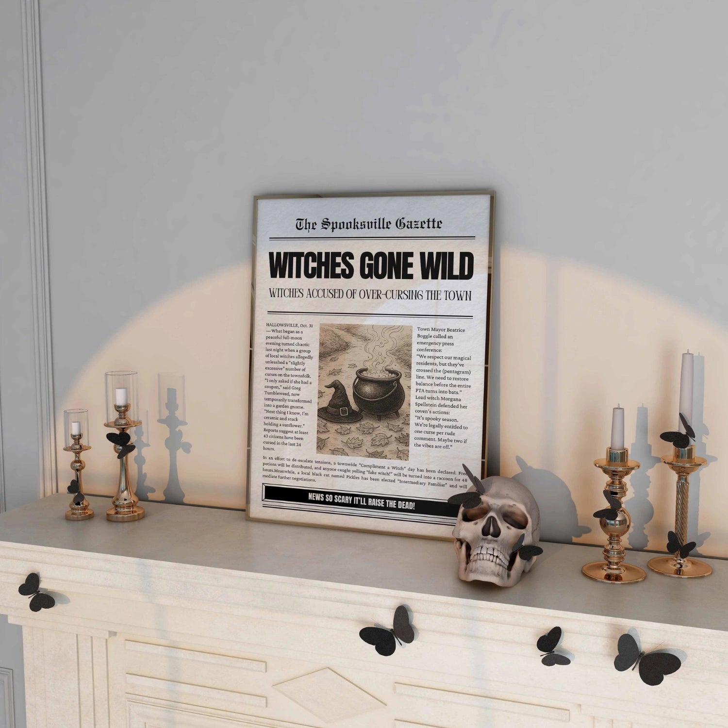 Stampa Streghe Impazzite – Divertente Halloween