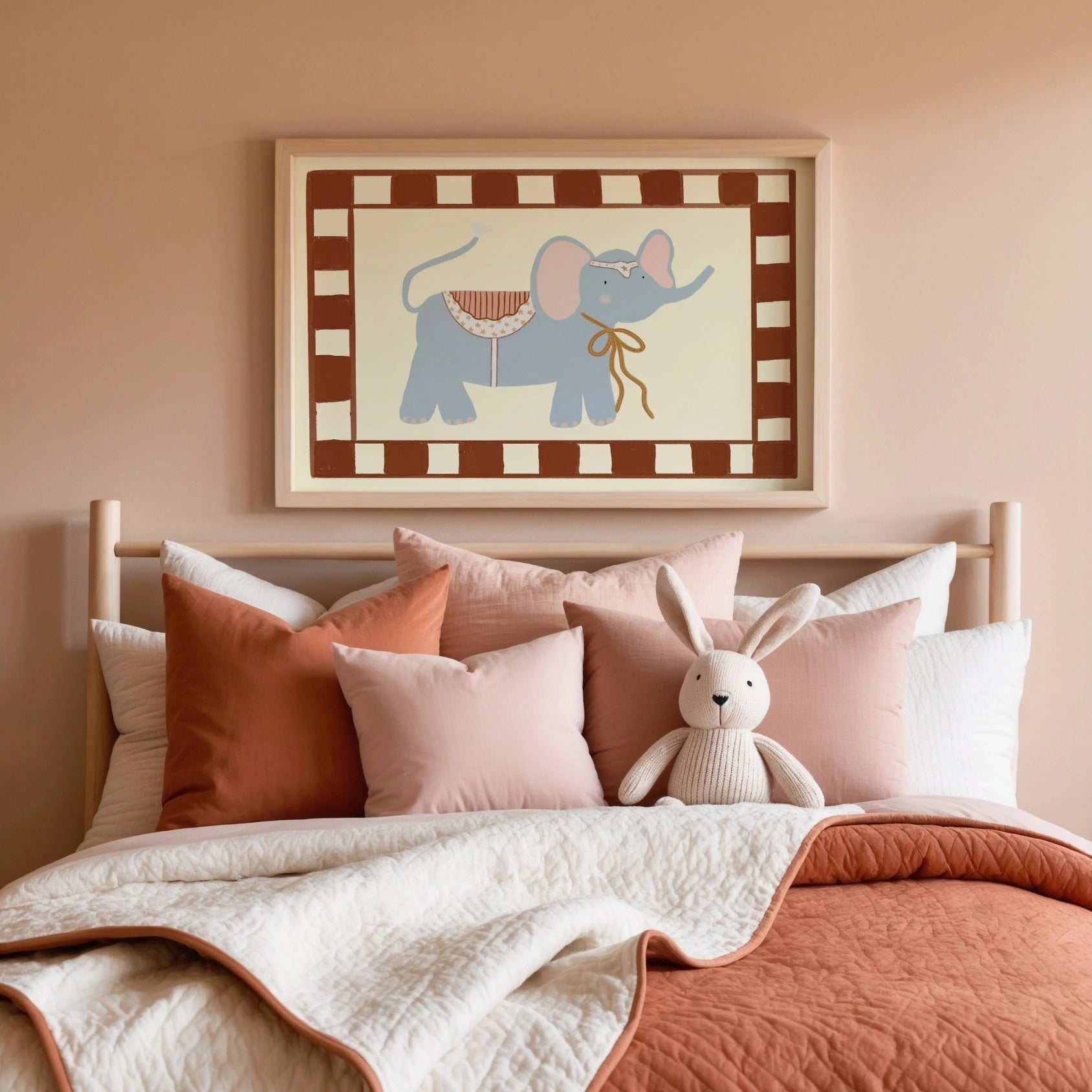 Arte murale vintage del circo