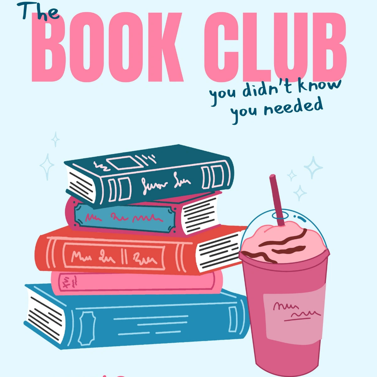 Stampa del club del libro – Citazione di lettura blu da parete