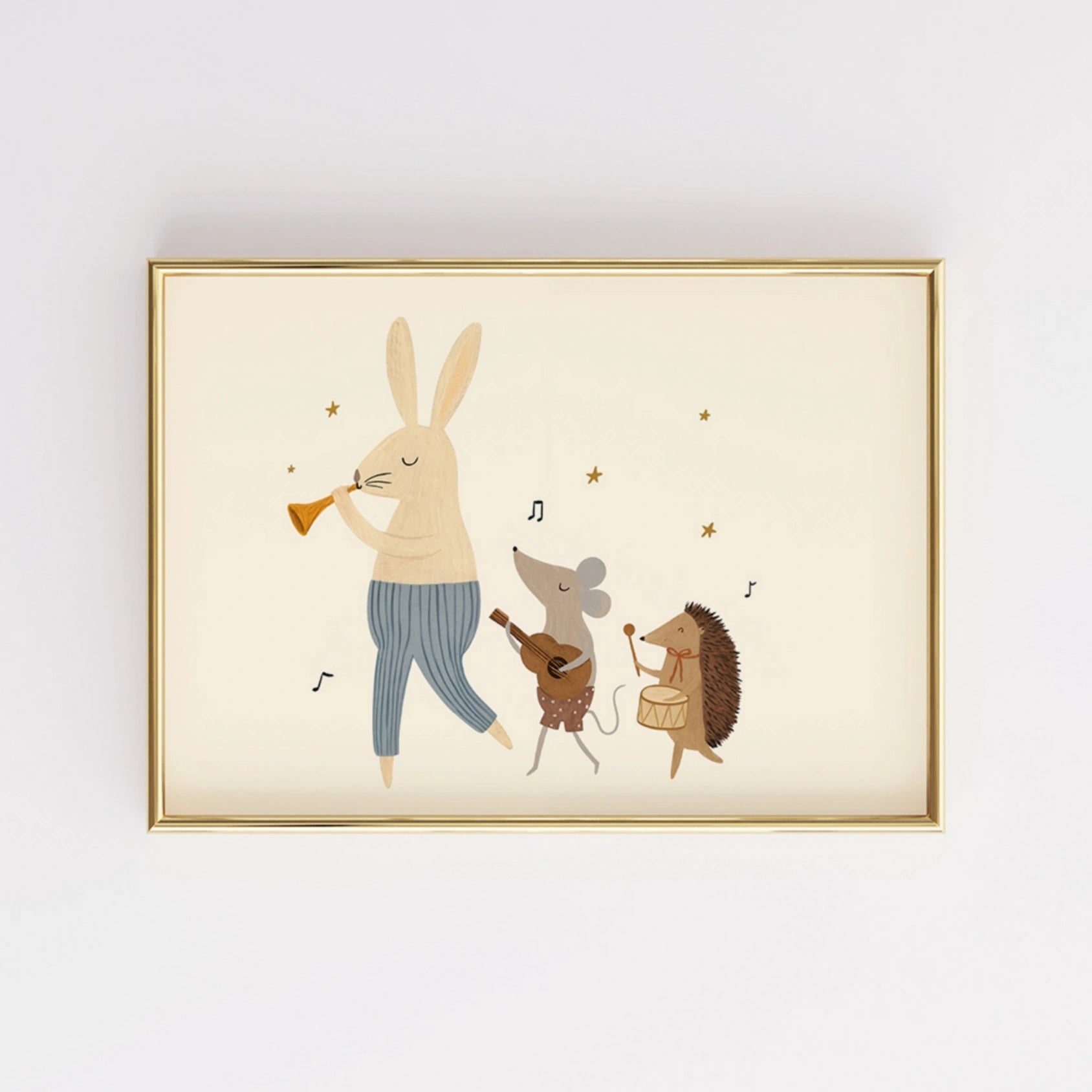 Decorazioni musicali retrò per la cameretta dei bambini