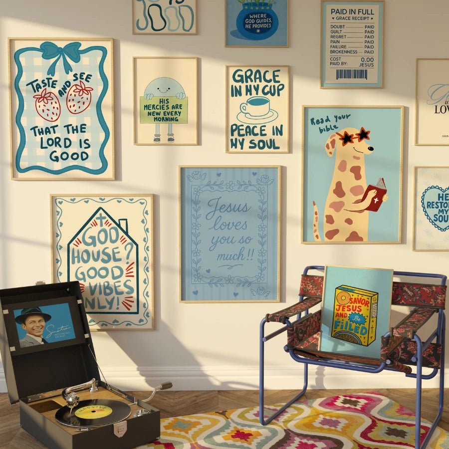 Decorazioni cristiane fatte a mano, oltre 550 stampe