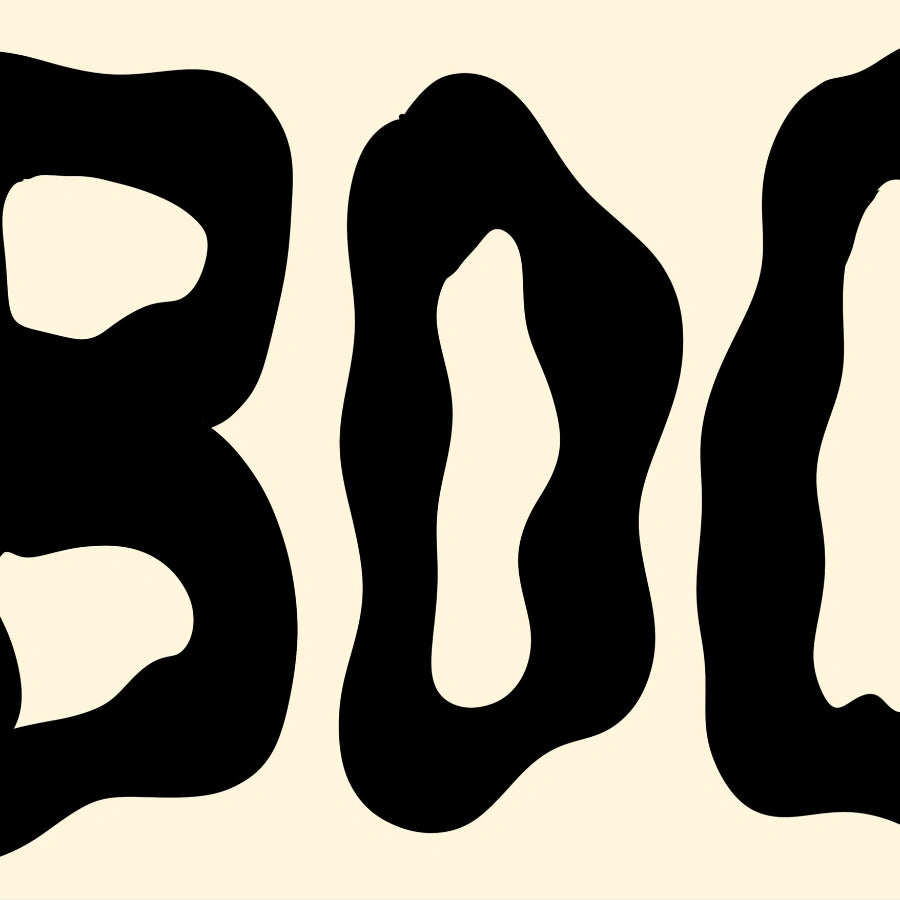 BOO Halloween stampabile – Arte murale minimalista di Halloween