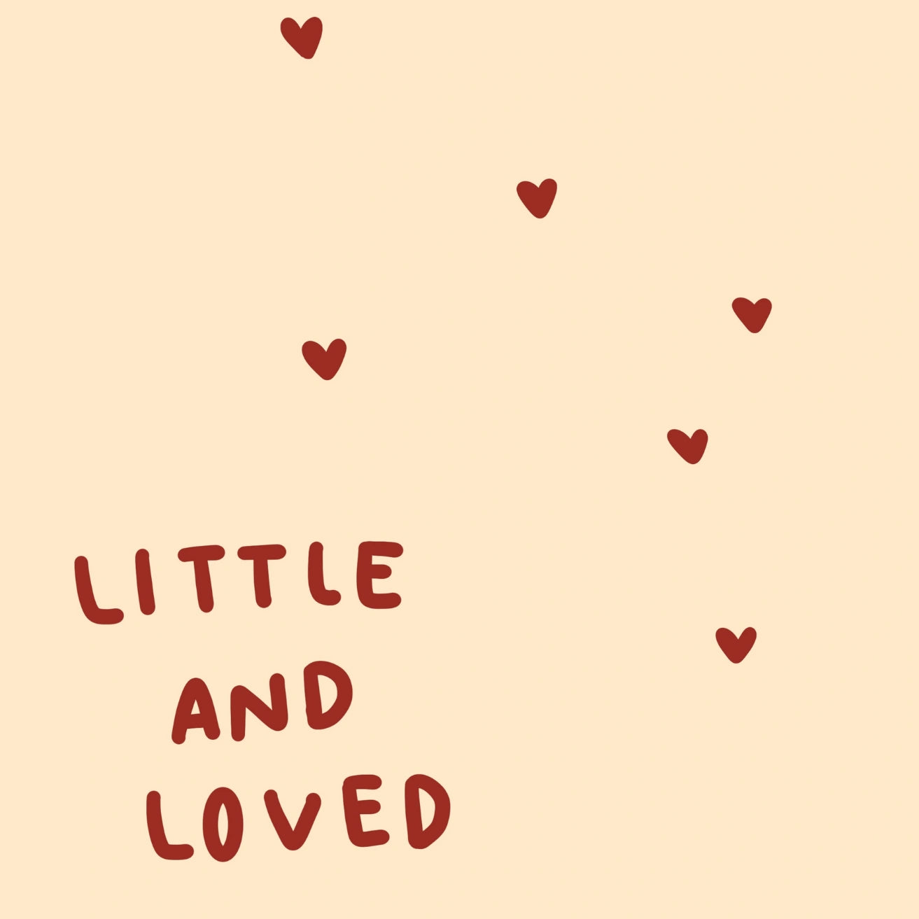 Stampa per la cameretta dei bambini Little and Loved