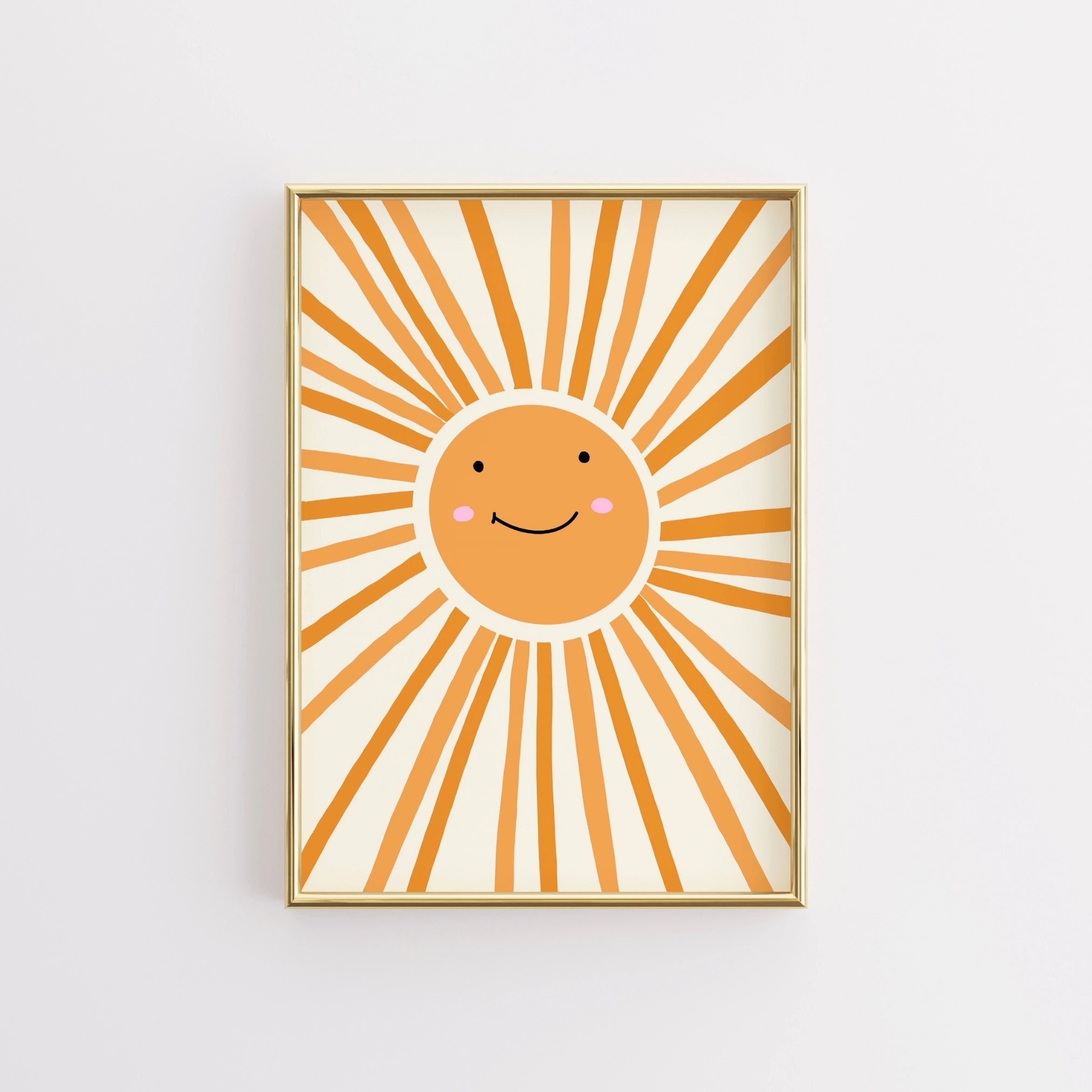 Poster murale "Sun Smiling Sun" - Poster per cameretta dei bambini