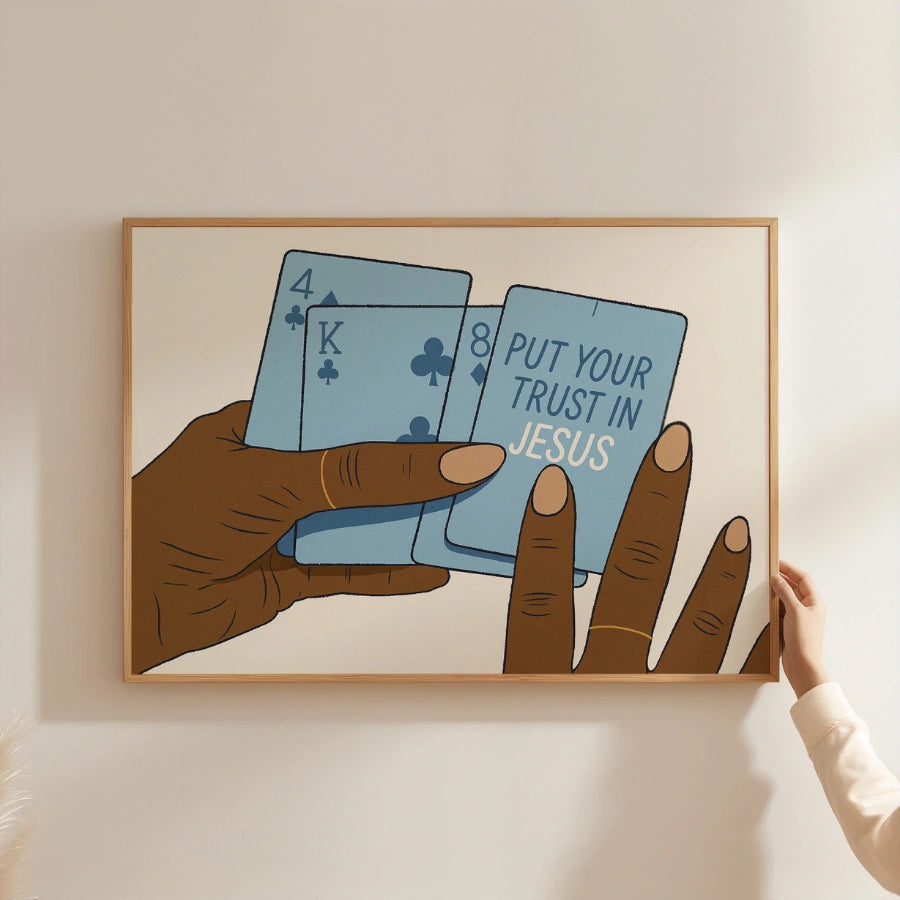 Affidati alle carte da gioco di Gesù – Set di giochi basati sulla fede cristiana