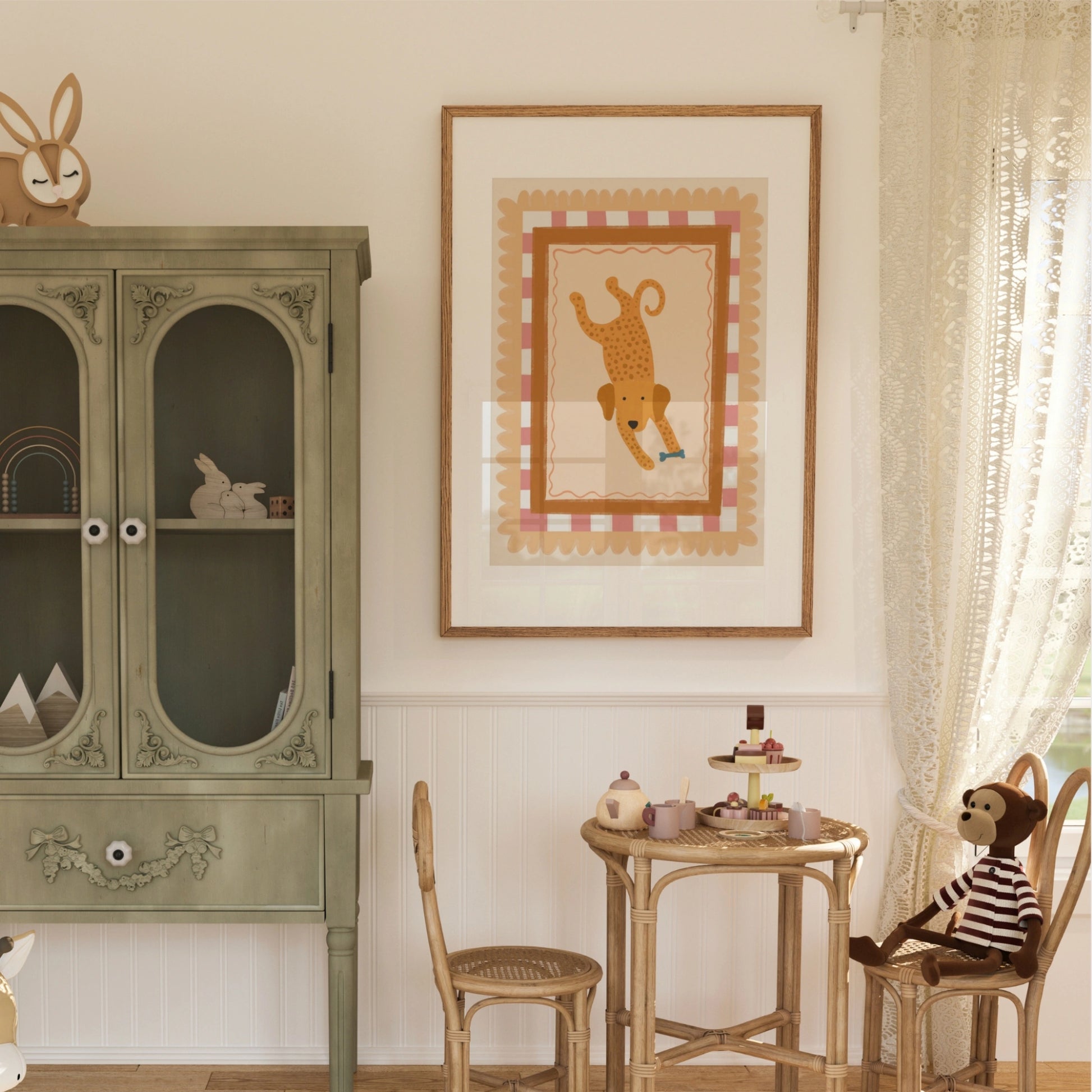 Stampa per la cameretta dei cuccioli