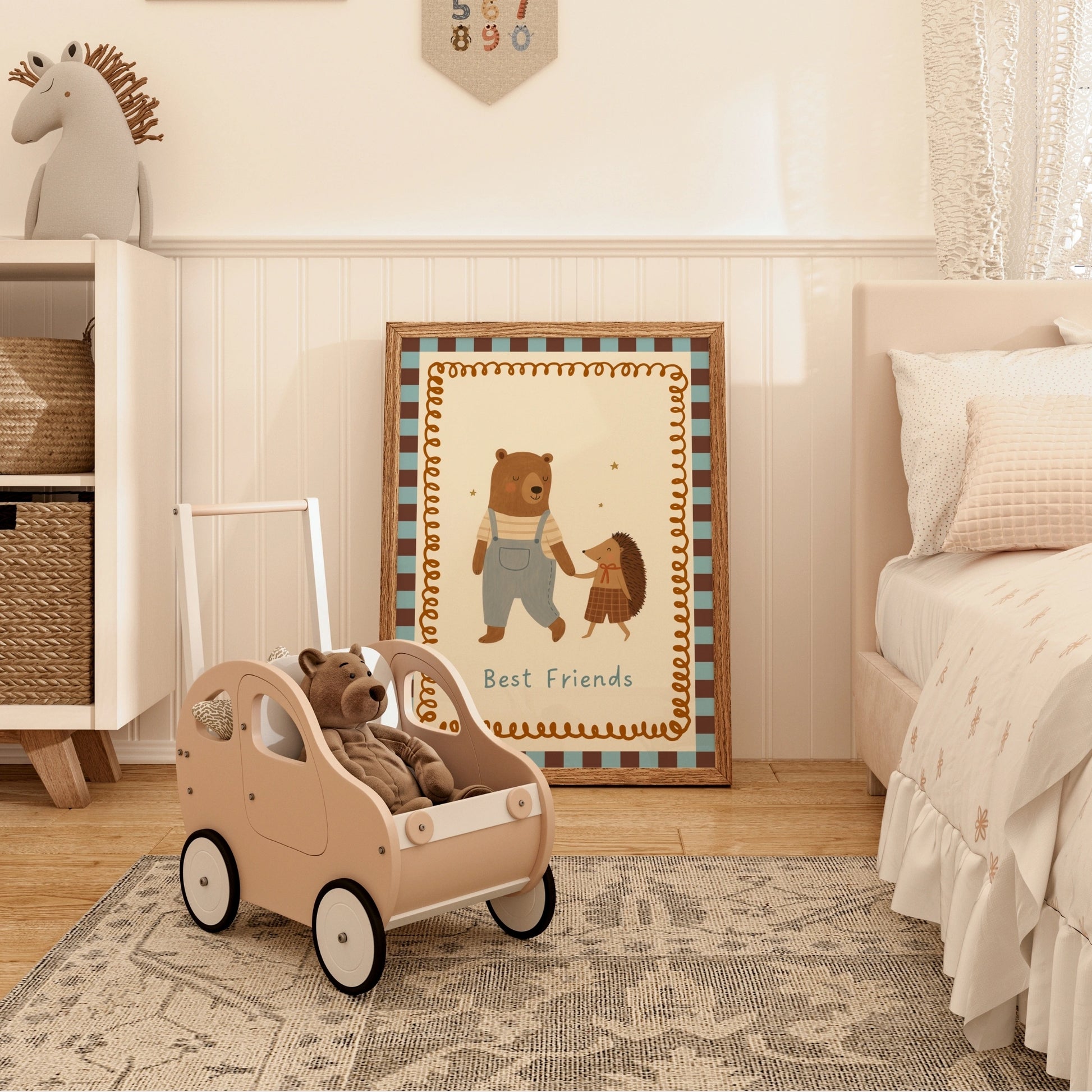 Stampa per la cameretta dei migliori amici