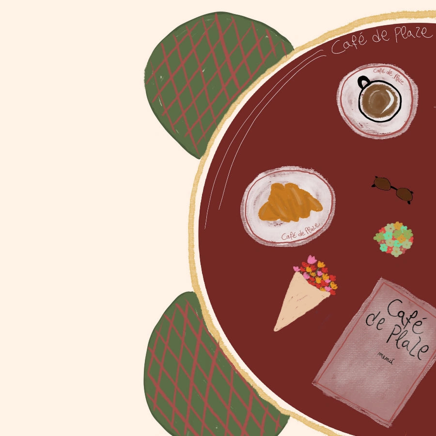 Stampa Café de Flore Paris – Decorazione da parete Café de Flore francese