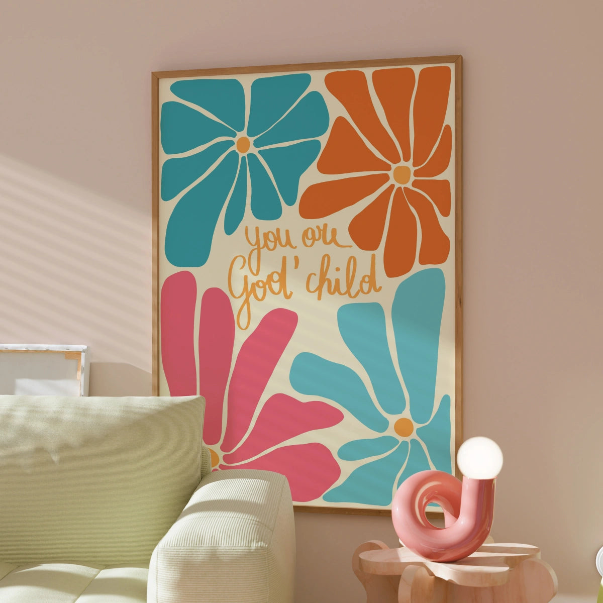 Stampa "Morning Into Dancing" - Arte murale cristiana con palla da discoteca (copia)