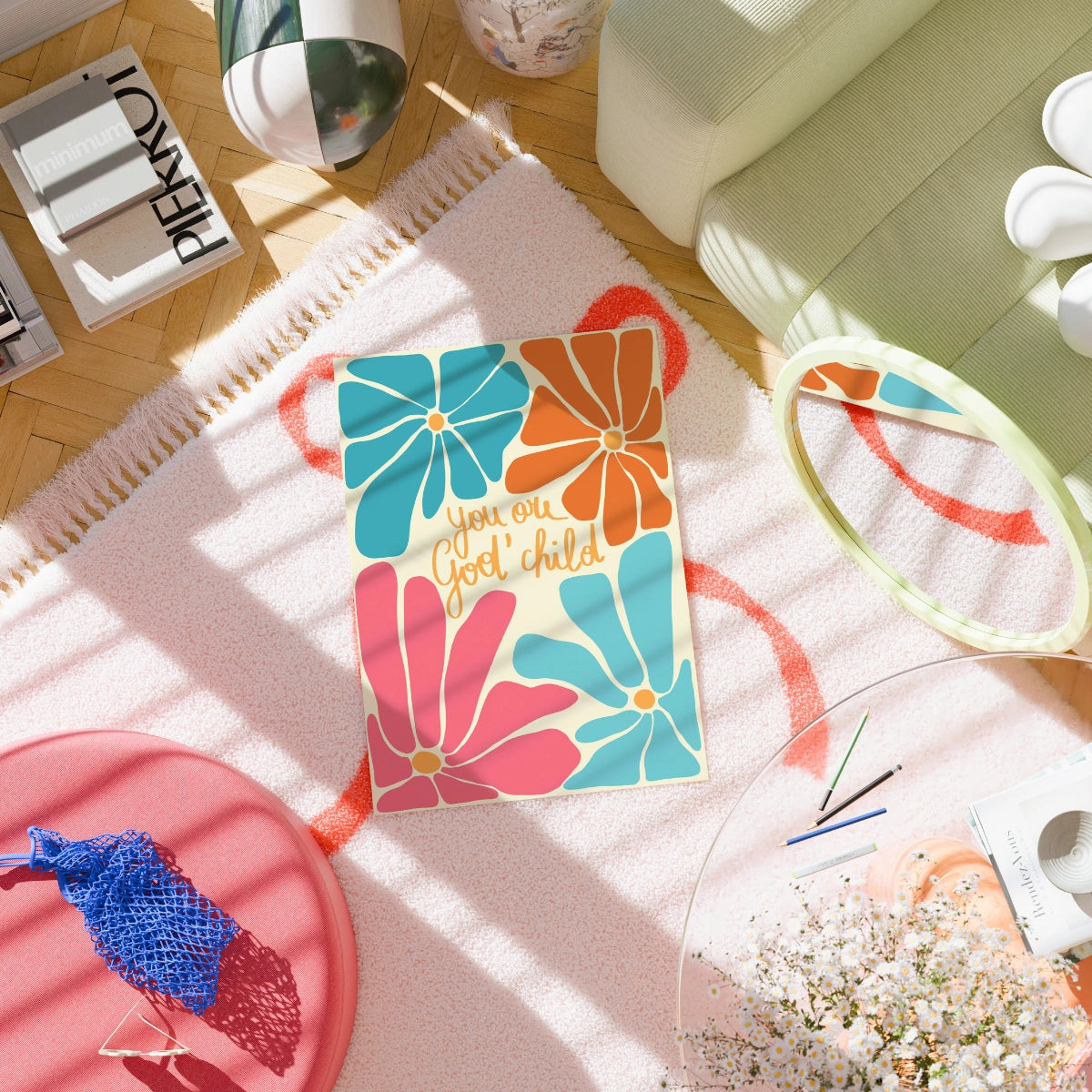 Stampa "Morning Into Dancing" - Arte murale cristiana con palla da discoteca (copia)